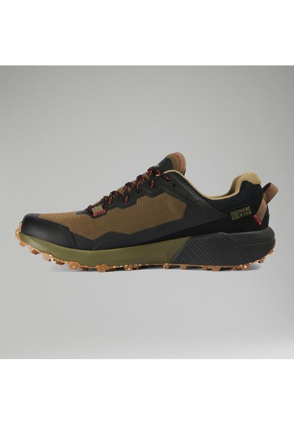 Buty outdoor męskie Berghaus Revolute Active Shoe. Kolor: zielony, czarny, wielokolorowy. Sport: outdoor