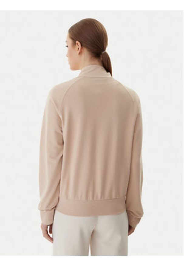 EA7 Emporio Armani Bluza 7W000457 AF13135 U1046 Beżowy Regular Fit. Kolor: beżowy. Materiał: bawełna