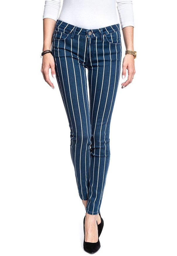 Lee - SPODNIE DAMSKIE LEE SCARLETT STREAK STRIPE L526MPHY 112111770