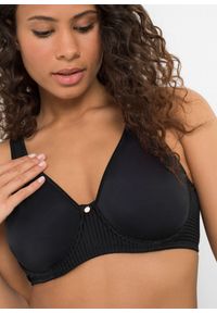 bonprix - Biustonosz minimizer z wyściełanymi ramiączkami. Kolor: czarny #2