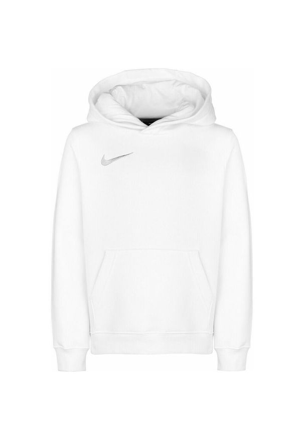 Nike - Bluza Z Polaru Dla Dzieci/Kids Park. Kolor: biały. Materiał: polar