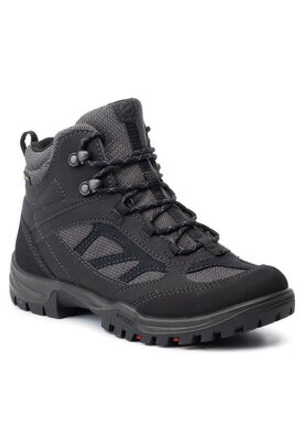 ecco - ECCO Trekkingi Xpedition III W GORE-TEX 81127351526 Czarny. Kolor: czarny. Materiał: skóra, nubuk
