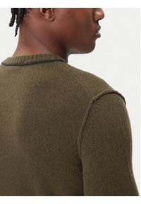 Aeronautica Militare Sweter 252MA1608UL00924 Zielony Regular Fit. Kolor: zielony. Materiał: wełna #3