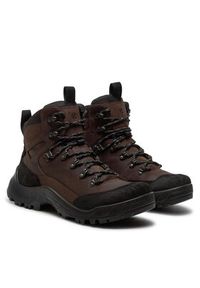 ecco - ECCO Trekkingi Offroad M 82243459325 Brązowy. Kolor: brązowy. Materiał: nubuk, skóra. Sport: turystyka piesza