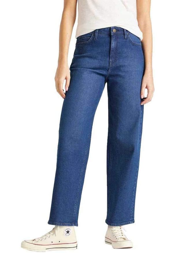 Lee - LEE WIDE LEG DAMSKIE SPODNIE JEANSOWE JEANSY L30SLTHF