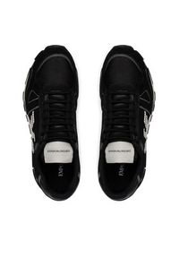 Emporio Armani Sneakersy X4X289 XM499 Q428 Czarny. Kolor: czarny. Materiał: materiał #5