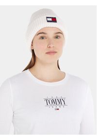 Tommy Jeans Czapka Tjw Soft Ready Beanie AW0AW15464 Écru. Materiał: syntetyk #2