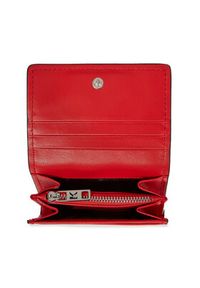 Karl Lagerfeld - KARL LAGERFELD Mały Portfel Damski 240W3235 Czerwony. Kolor: czerwony. Materiał: skóra