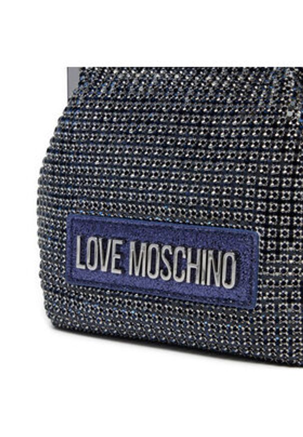Love Moschino - LOVE MOSCHINO Torebka JC4043PP1LLP176A Granatowy. Kolor: niebieski