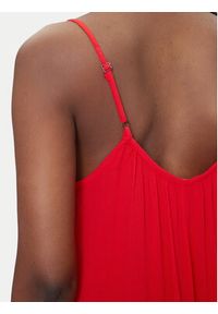 only - ONLY Sukienka letnia Niki 15344611 Czerwony Regular Fit. Kolor: czerwony. Materiał: wiskoza. Sezon: lato #4