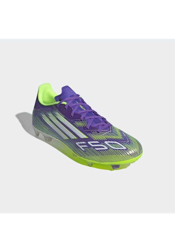 Adidas - Buty piłkarskie ADIDAS F50 League FG/MG. Materiał: syntetyk. Szerokość cholewki: normalna. Wzór: nadruk. Sport: piłka nożna