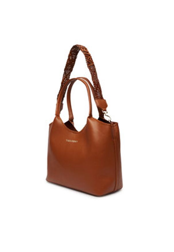 VALENTINO - Valentino Torebka Aleksandra VBS9W901 Brązowy. Kolor: brązowy. Materiał: skórzane