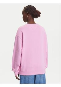 Tommy Jeans Bluza Gradient Flag DW0DW21396 Różowy Relaxed Fit. Kolor: różowy. Materiał: bawełna. Wzór: gradientowy #4