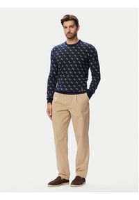 Guess Sweter M6YR11 Z0916 Granatowy Regular Fit. Kolor: niebieski. Materiał: syntetyk #4