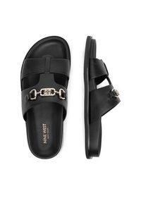 Nine West Klapki CEO-JDNW-05 Czarny. Kolor: czarny. Materiał: skóra #4