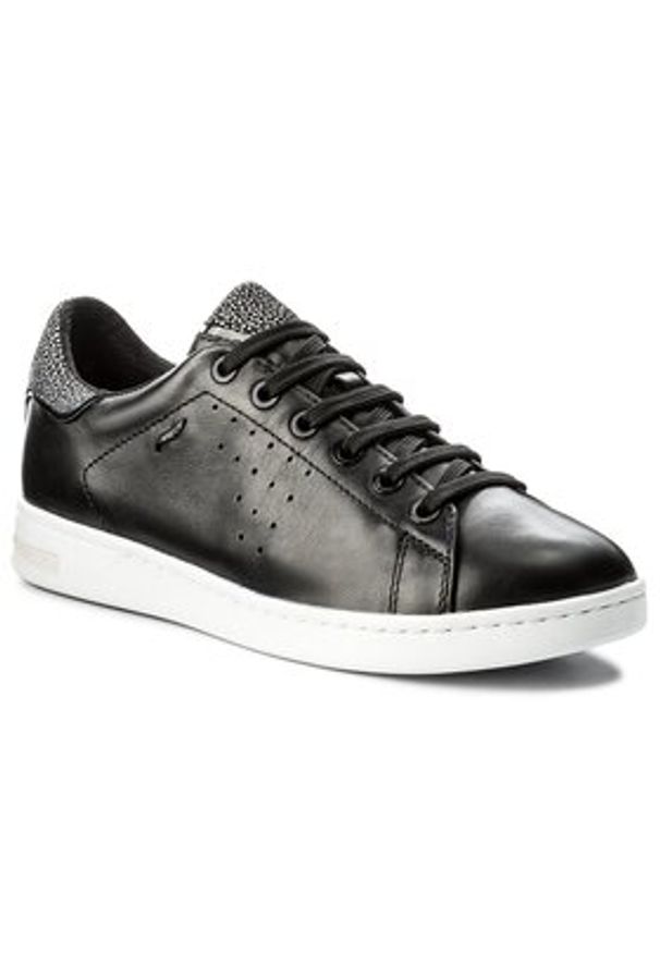 Geox Sneakersy D Jaysen A D621BA 08507 C9999 Czarny. Kolor: czarny. Materiał: skóra