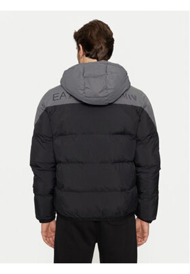 EA7 Emporio Armani Kurtka zimowa 6DPB30 PNDOZ 1200 Czarny Regular Fit. Kolor: czarny. Materiał: syntetyk. Sezon: zima