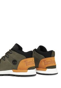 Timberland Sneakersy Sprint Trekker Mid TB0A24BVA581 Khaki. Kolor: brązowy. Materiał: nubuk, skóra. Sport: bieganie #3