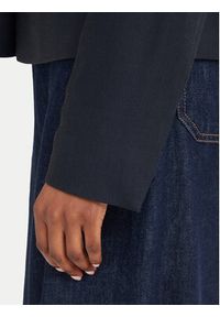 BOSS Marynarka Jia18 50564479 Granatowy Slim Fit. Kolor: niebieski. Materiał: lyocell #2