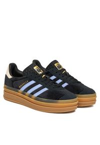 Adidas - adidas Sneakersy Gazelle Bold JR5965 Czarny. Kolor: czarny. Materiał: skóra, zamsz. Model: Adidas Gazelle #7