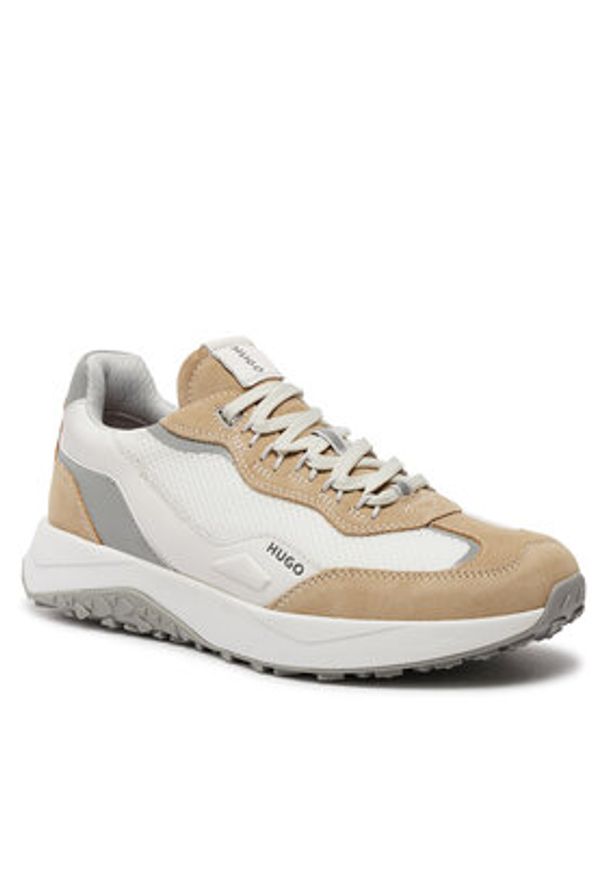 Hugo Sneakersy Kane Runn Sdme 50517260 Biały. Kolor: biały. Materiał: materiał