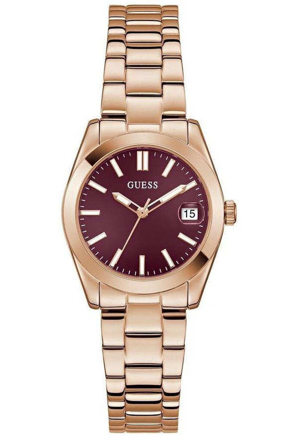 Zegarek Guess Zegarek damski Guess GW0934L5 różowe złoto. Kolor: różowy, złoty, wielokolorowy