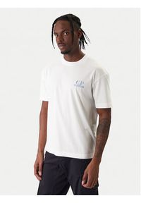 C.P. Company T-Shirt 20CMTS143A110579W Écru Regular Fit. Kolor: kremowy. Materiał: bawełna #2