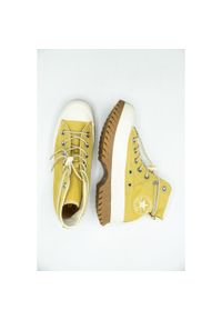 Buty do chodzenia damskie Converse A03500C. Wysokość cholewki: za kostkę. Kolor: beżowy. Materiał: materiał, syntetyk. Szerokość cholewki: normalna. Sport: turystyka piesza #2