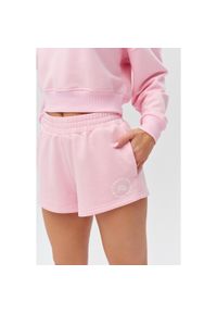 ROUGH RADICAL - Damskie spodenki dresowe Rough Radical Cotton Active Shorts Women. Kolor: różowy. Materiał: dresówka