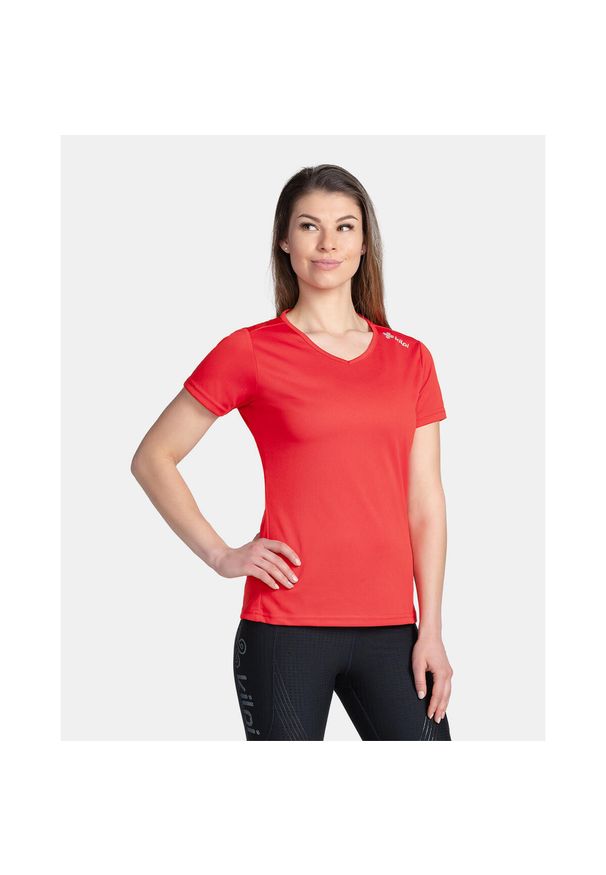 Damska koszulka do biegania Kilpi DIMARO-M. Kolor: czerwony