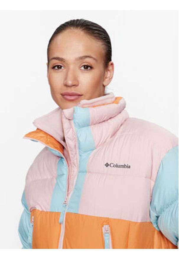 columbia - Columbia Kurtka zimowa Pike Lake™ II Cropped Jacket Pomarańczowy Regular Fit. Kolor: pomarańczowy. Materiał: syntetyk. Sezon: zima