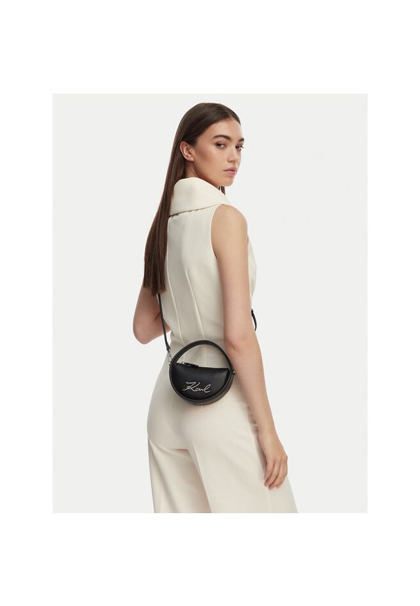 Karl Lagerfeld - Torebka KARL LAGERFELD. Kolor: czarny