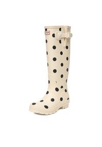 Hunter Kalosze EO-SJY-TY Écru. Kolor: kremowy. Materiał: kauczuk #7