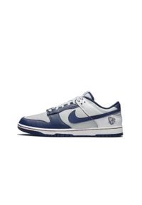 Buty do chodzenia dla dorosłych Nike Dunk Low NBA 75th Anniversary Brooklyn Nets. Kolor: niebieski. Sport: turystyka piesza #1