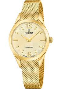 Zegarek damski Festina F20077-3 złoty. Kolor: złoty #1