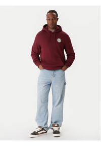 Element Bluza Seal ELYSF00295 Bordowy Regular Fit. Kolor: czerwony. Materiał: bawełna #3