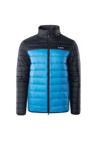 Hi-tec - Kurtka męska pikowana Hi-Tec Montano - niebieska, Rozmiar XL. Kolor: niebieski. Sezon: zima