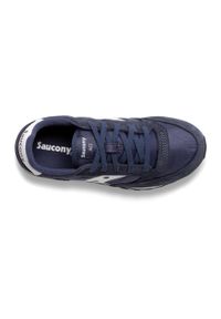 Trenerzy dziecięcy Saucony jazz original. Okazja: na uczelnię, na co dzień. Kolor: biały, niebieski, wielokolorowy. Materiał: materiał #2