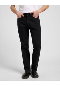 Lee - MESKIE SPODNIE LEE X STRAIGHT MIDNIGHT BLACK 112371282 #1