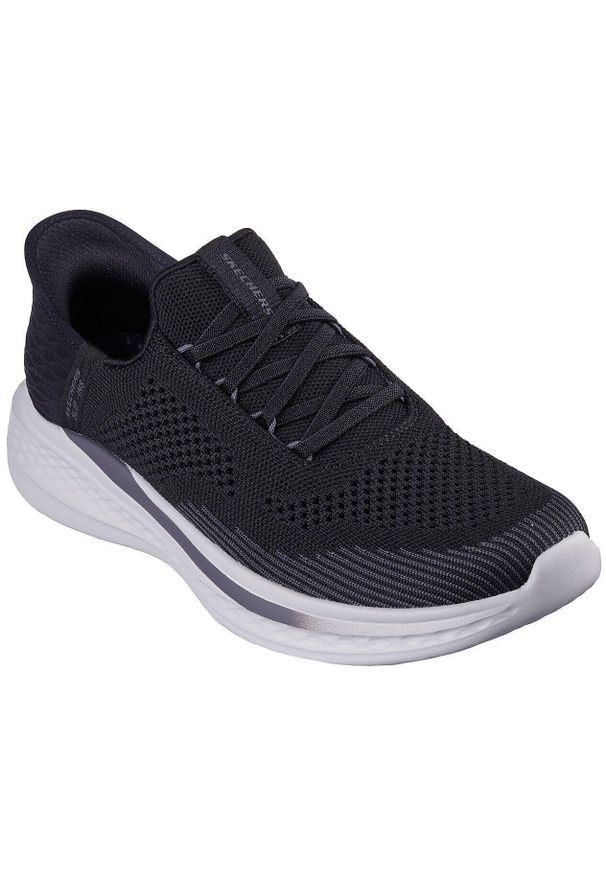 skechers - Adidasy Skechers Slade - Quinto, Dla obu płci. Kolor: czarny. Materiał: materiał, syntetyk