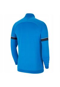Nike - Męska Kurtka Dresowa Academy 21 DriFIT. Kolor: niebieski. Materiał: dresówka