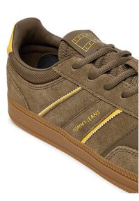 Tommy Jeans Sneakersy The Greenwich Edge EM0EM01609 Brązowy. Kolor: brązowy. Materiał: skóra, zamsz #5