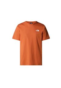 The North Face Koszulka S/S Redbox Nf0A87Np6D2. Kolor: pomarańczowy