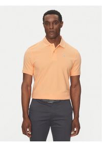 Barbour Polo Original Sports MML0358CO12 Pomarańczowy Tailored Fit. Typ kołnierza: polo. Kolor: pomarańczowy. Materiał: bawełna