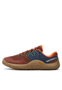 Merrell Buty do biegania Trail Glove 7 J068137 Brązowy. Kolor: brązowy. Materiał: materiał #6