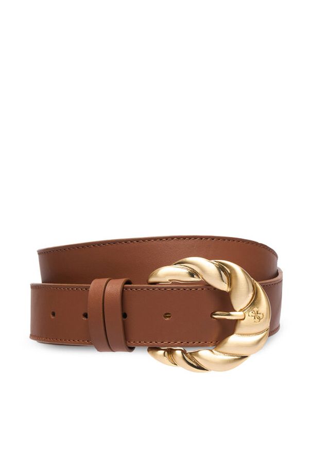 Guess Pasek BW9474 P6335 Brązowy. Kolor: brązowy. Materiał: skóra