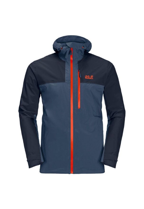 Kurtka wodoodporna Jack Wolfskin Go Hike. Kolor: niebieski