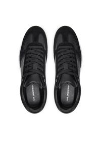 Karl Lagerfeld - KARL LAGERFELD Sneakersy KL51814 Czarny. Kolor: czarny. Materiał: skóra #6