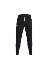 Under Armour - Spodnie Do Joggingu Męskie Frota Francuska Rival. Kolor: czarny. Materiał: dresówka. Sport: bieganie