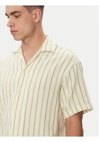 Jack & Jones - Jack&Jones Koszula Coba 12271060 Beżowy Relaxed Fit. Kolor: beżowy. Materiał: bawełna #5
